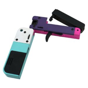 TRAILBLAZER FIREARMS .22LR 2.5in 1rd Confetti All-Aluminum LifeCard folding Pistol